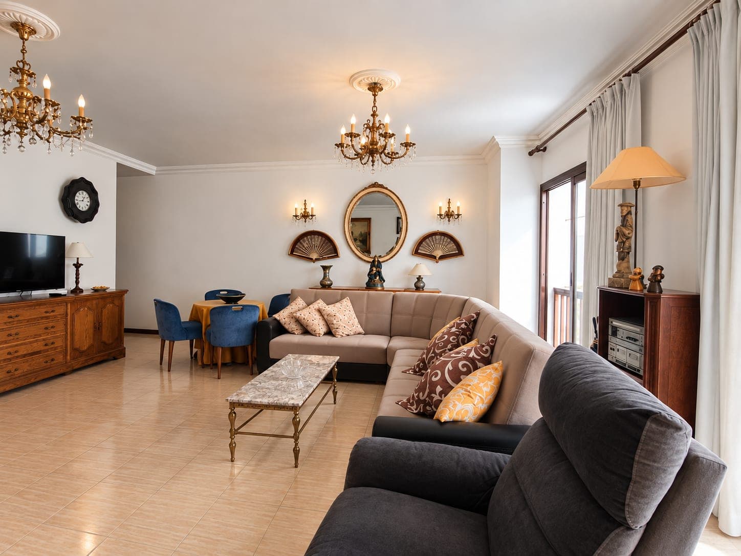 AMPLIO PISO DE 3 HABITACIONES EN PRIMERA PLANTA CON ASCENSOR, ZONA JUZGADOS ARRECIFE — imagen 2